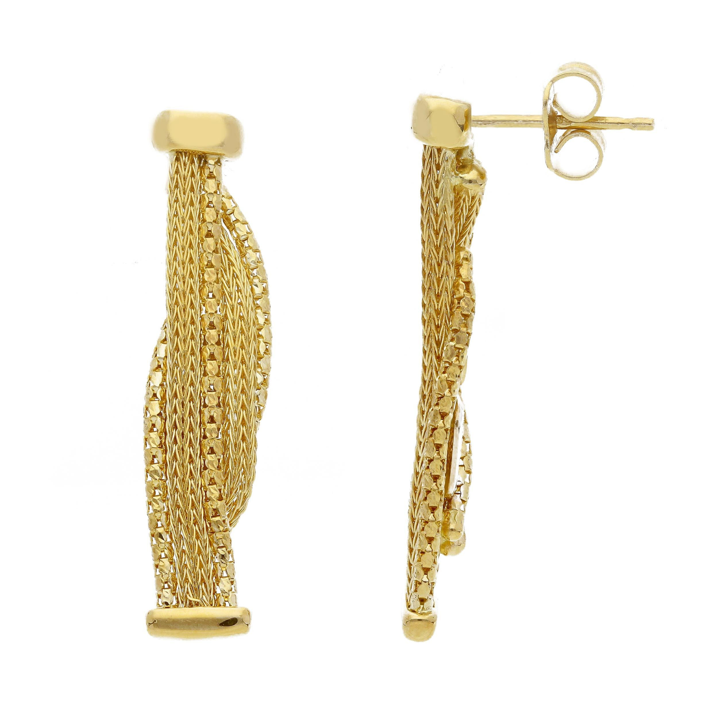 Oro 18 kt - ORECCHINI OG PENDENTI FANTASIA - ORO GIALLO