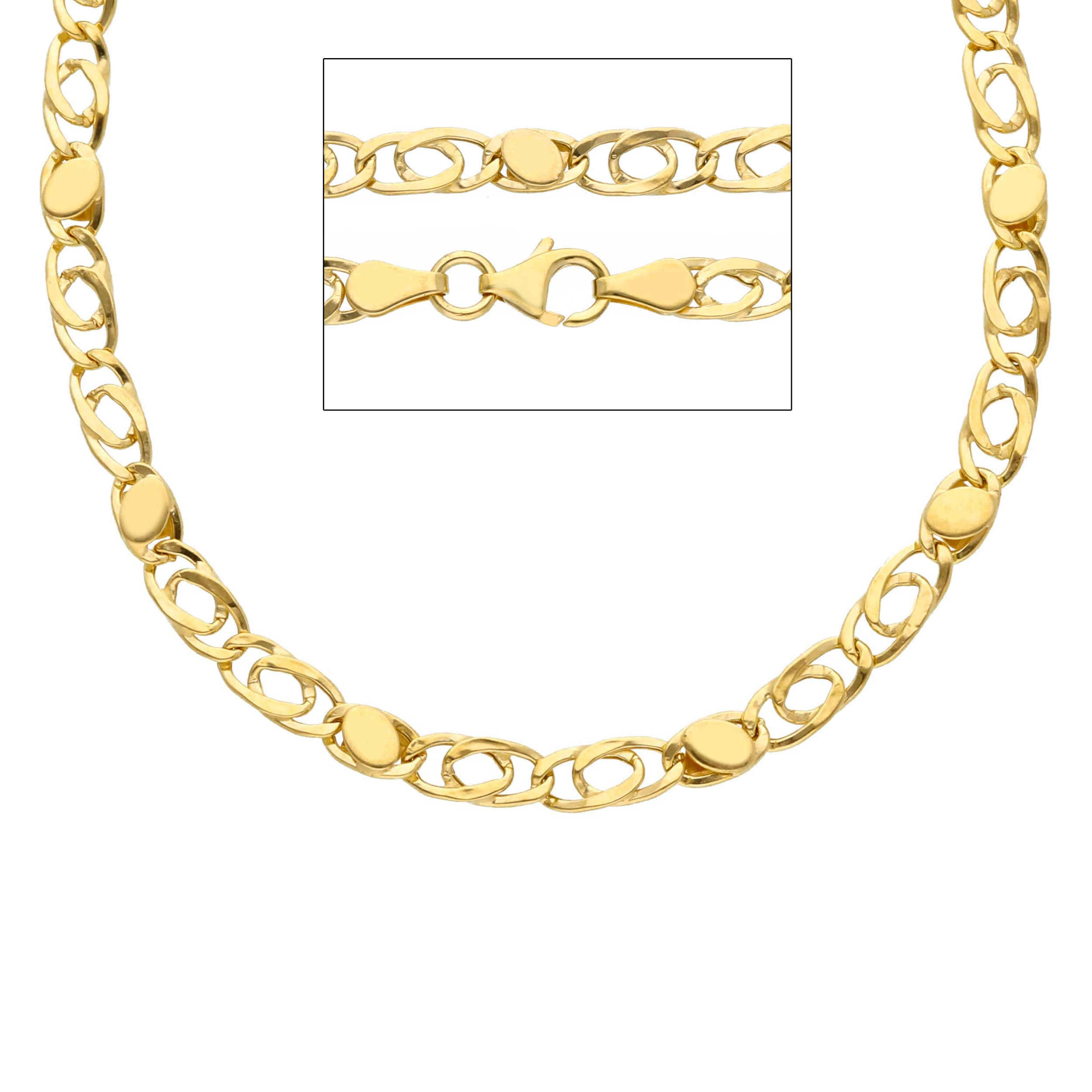Oro 18 kt - CATENA OG CM 60 - ORO GIALLO - 60cm