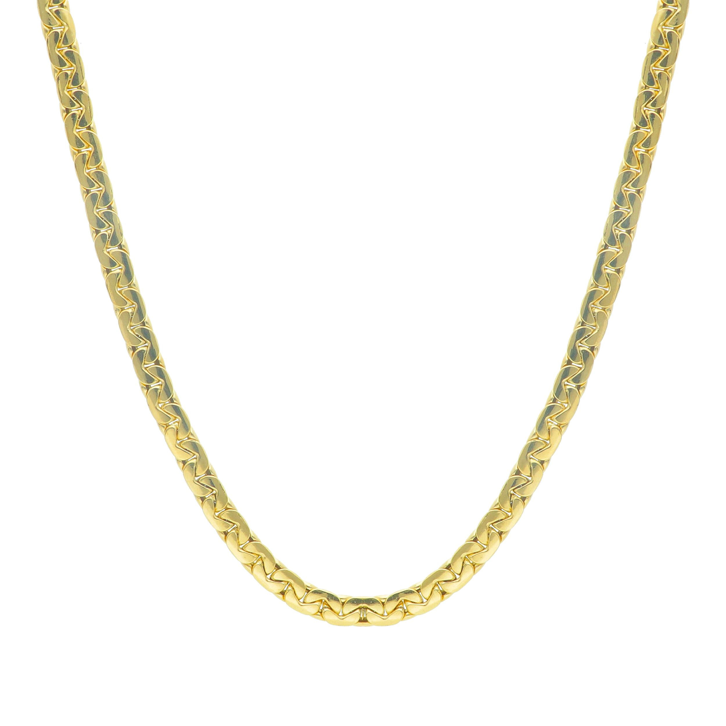 Oro 18 kt - GIROCOLLO ZIP 1.5 OG CM 45 - ORO GIALLO - 45cm