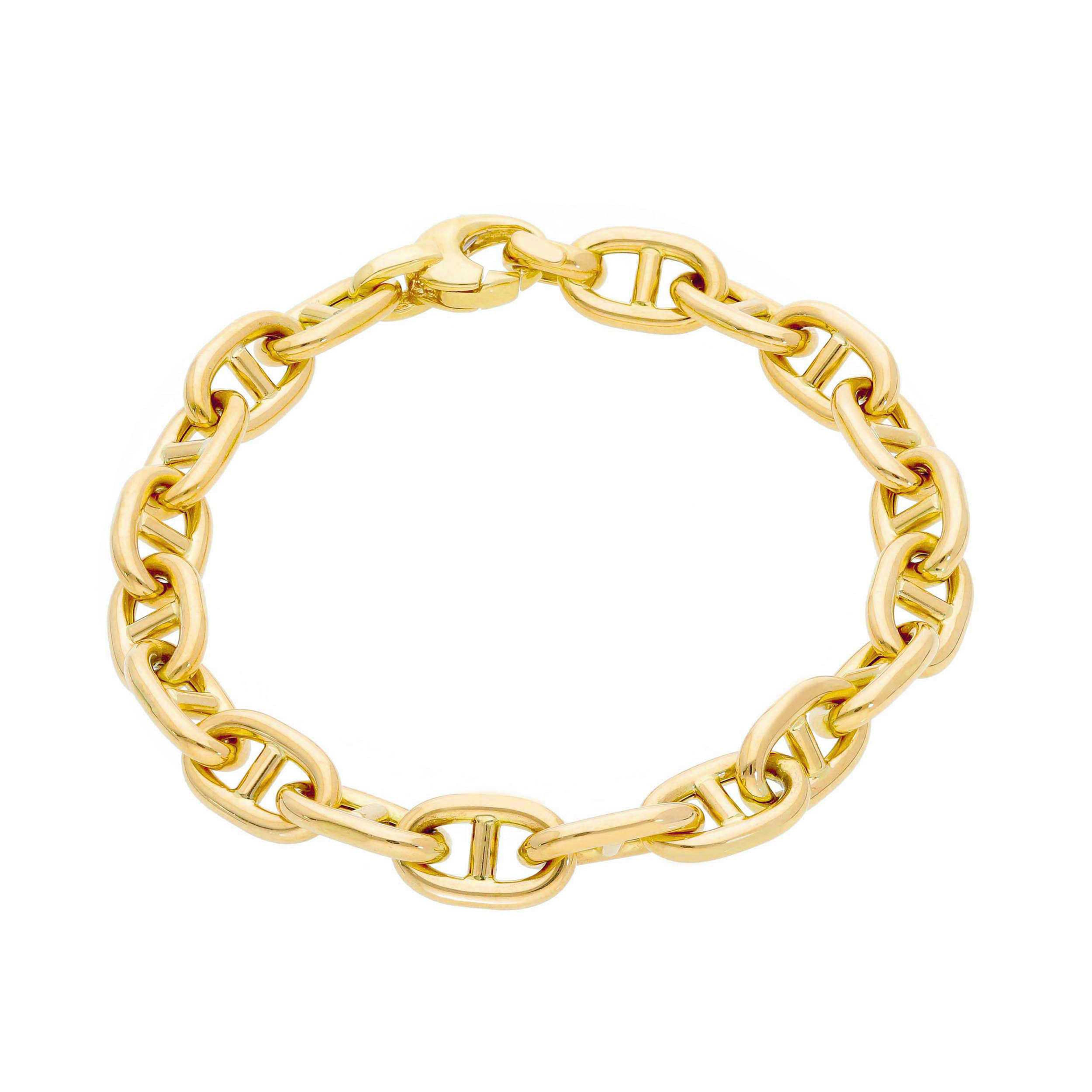 Oro 18 kt - BRACCIALE OG - ORO GIALLO - 19cm