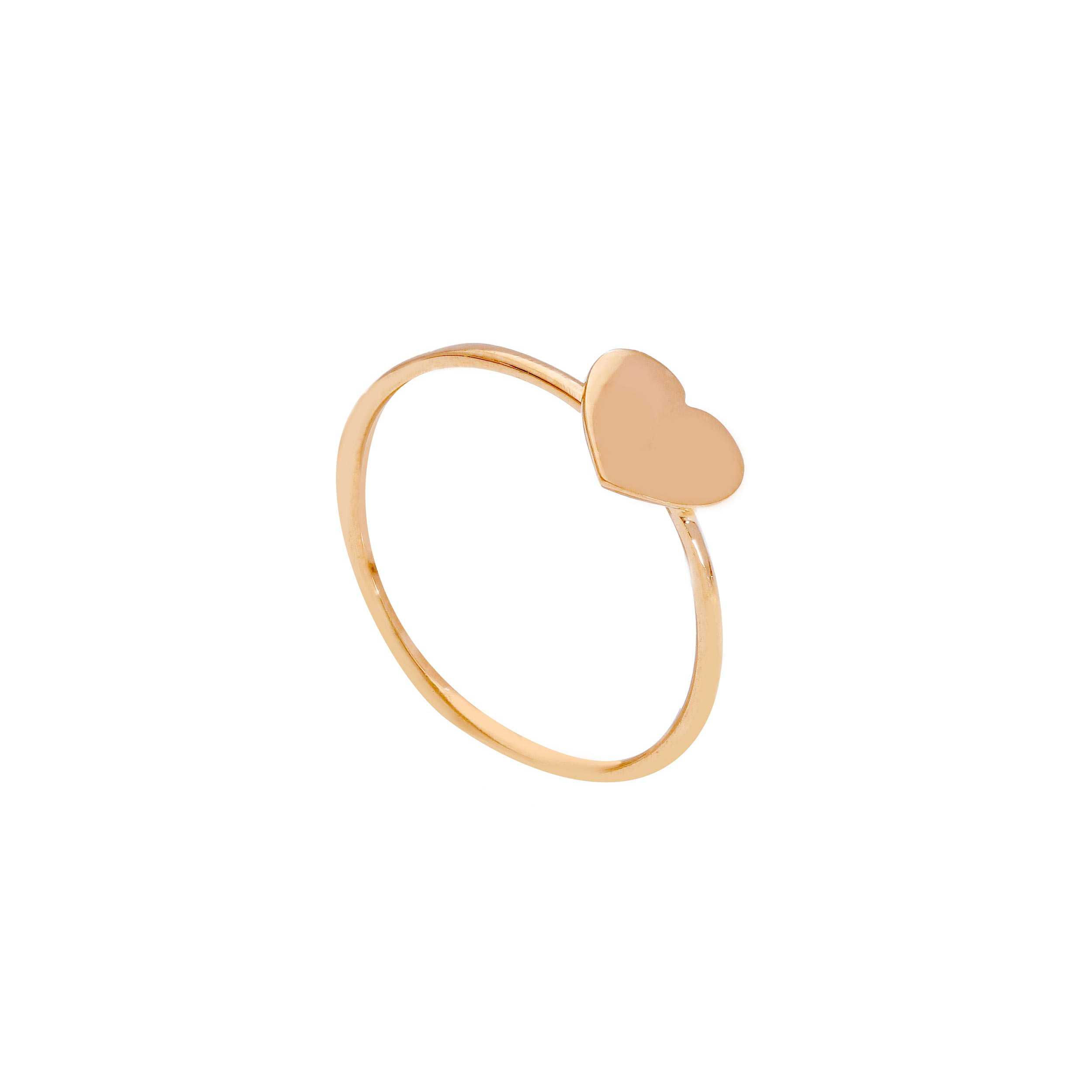 Oro 18 kt - ANELLO OR CUORE - ORO ROSA