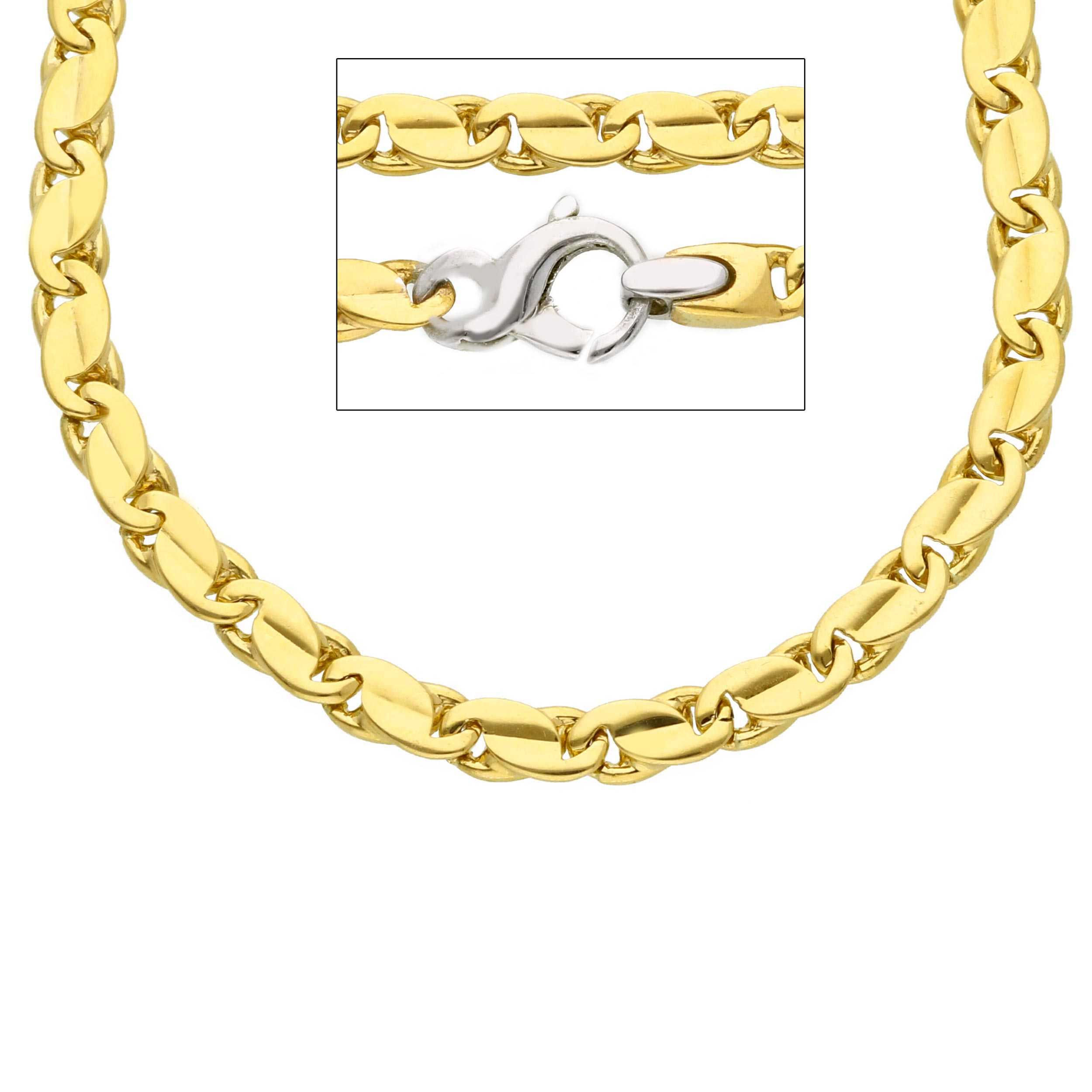 Oro 18 kt - CATENA OG FILO 140 CM 50 - ORO GIALLO - 50cm