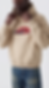 Tan hoodie with red F1 car and rose design