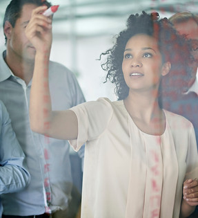 Team Collaborating on Ideas