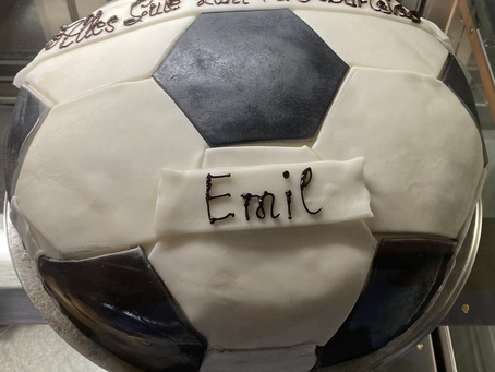 Fußballtorte