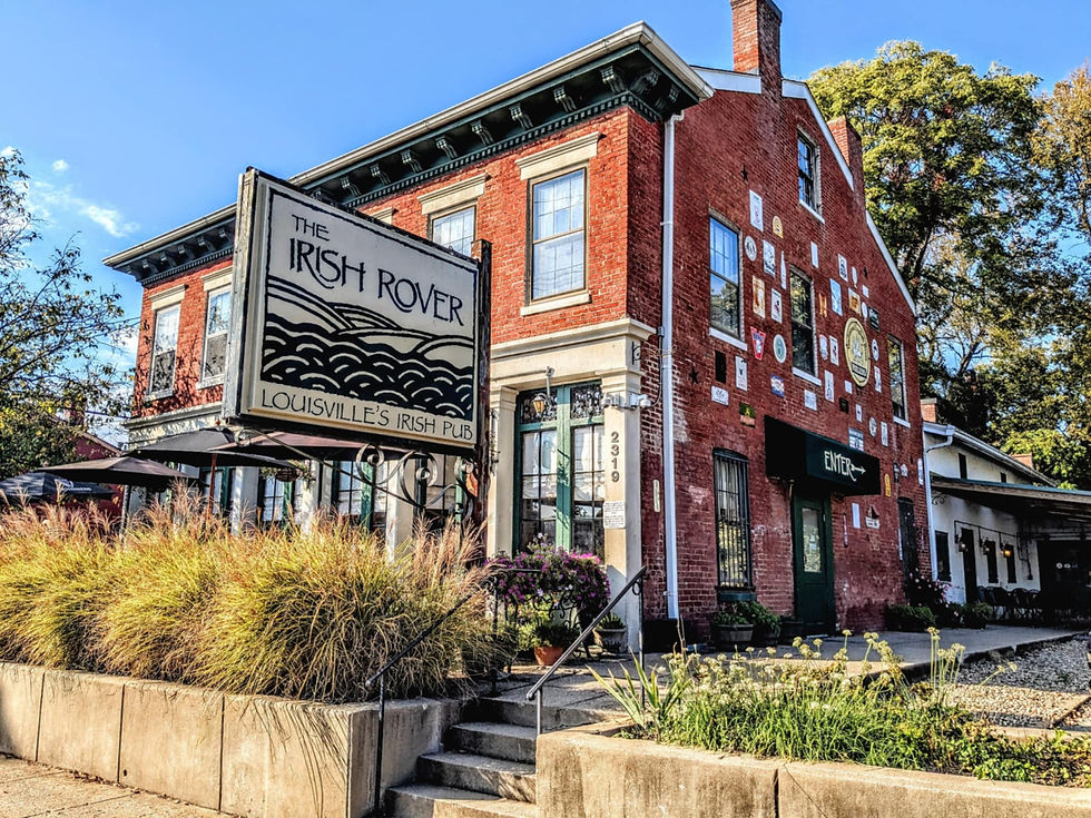 The Curb Appeal of The Irish Rover of Louisville, Kentucky