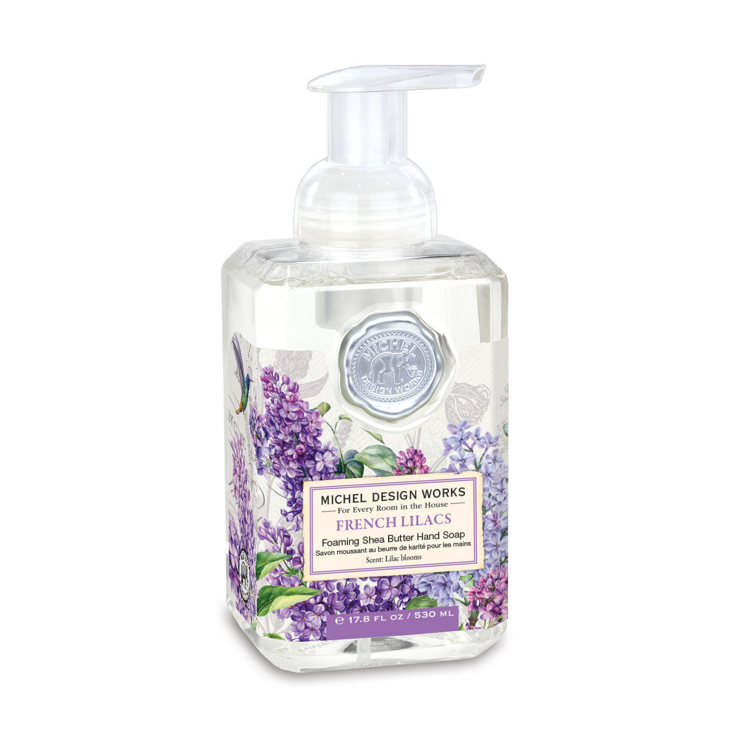 French Lilacs – luksuriøs skumhåndsæbe, 530 ml