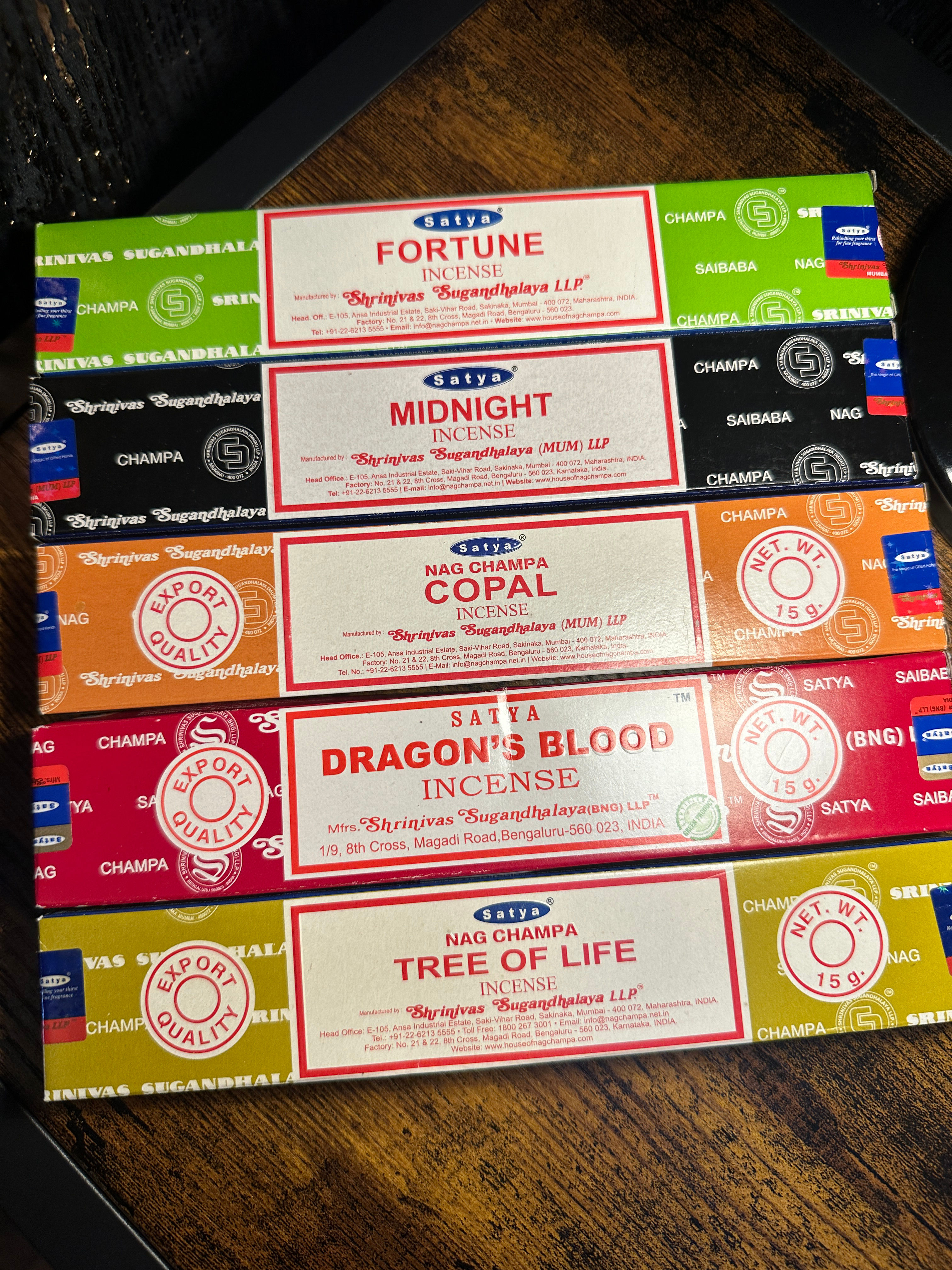 Satya incense sticks