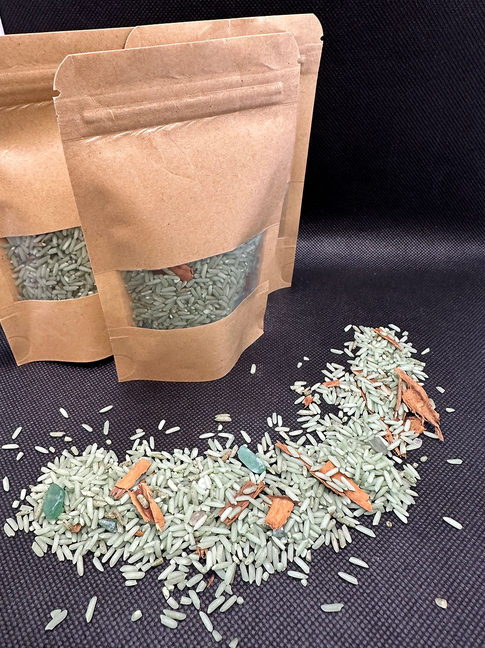 Money rice with aventurine & cinnamon 50g