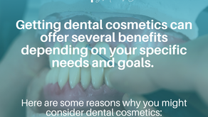 Getting dental cosmetics can offer several benefits depending on your specific needs and goals. Here are some reasons why you might consider dental cosmetics:
