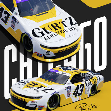 GURTZ ELECTRIC PARTNERS WITH ELLIS AND THE NO.43 CHEVY, BEGINNING WITH THE CHICAGO STREET RACE