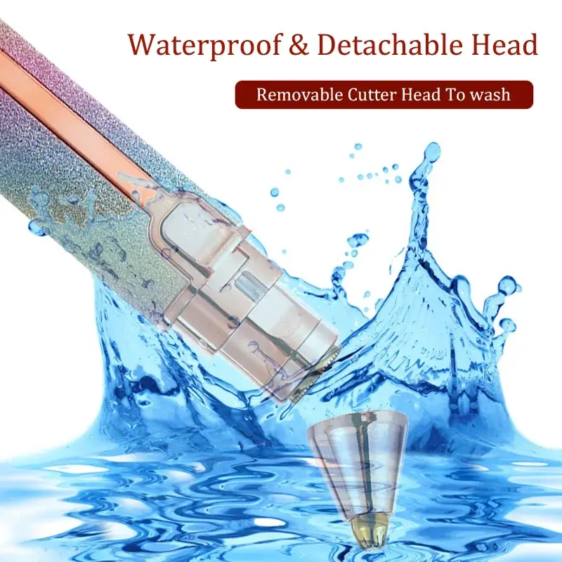 Thumbnail: 2 IN 1 Rechargeable Electric Eyebrow trimmer , Facial hair removal