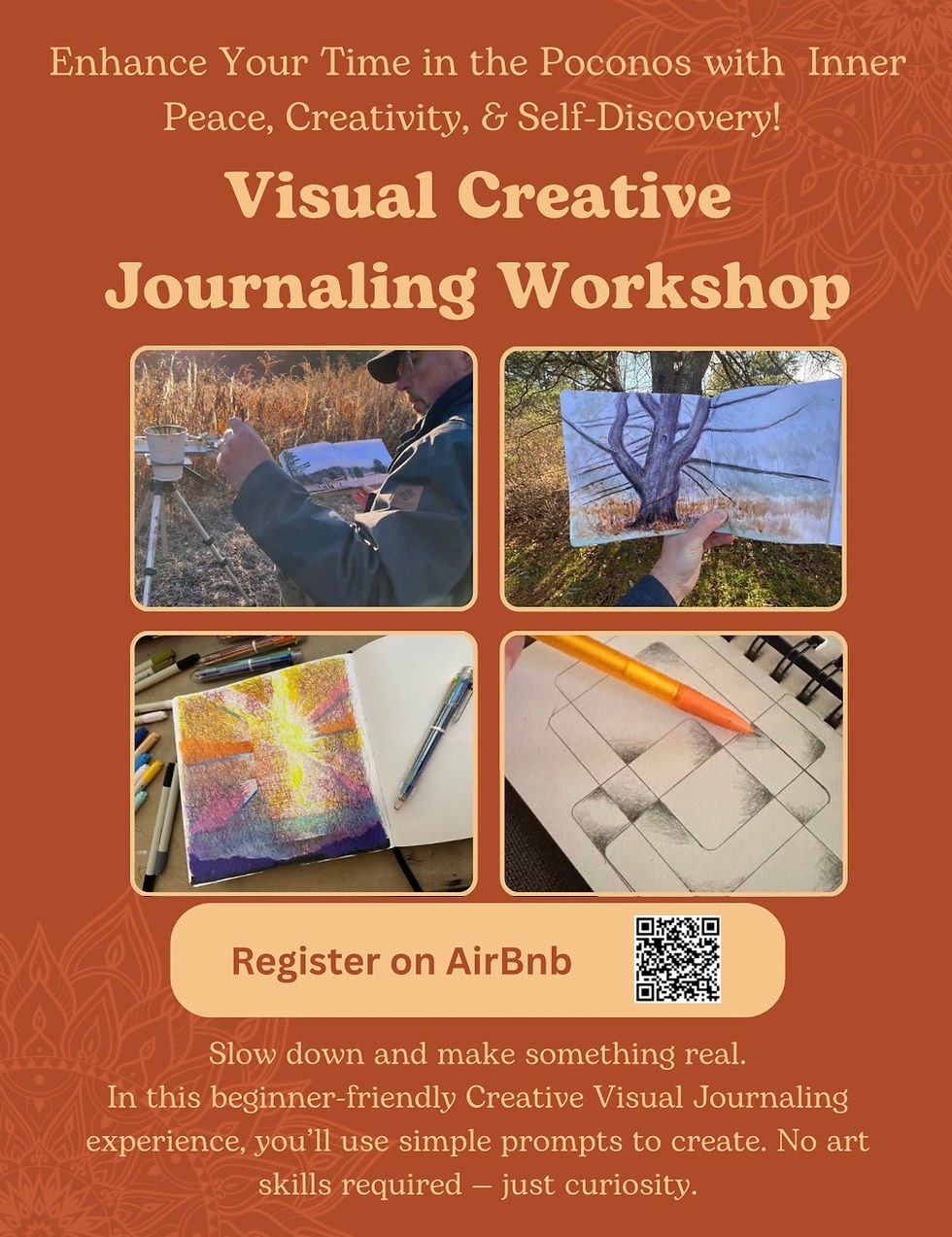 Creative Visual Journaling: Capturing Your Pocono Experience