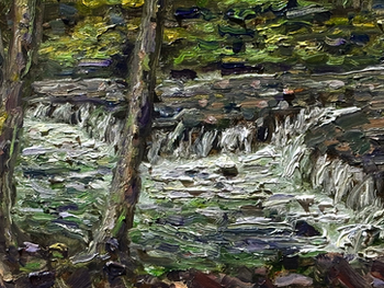 Painting at Rail Gap Across All Seasons
