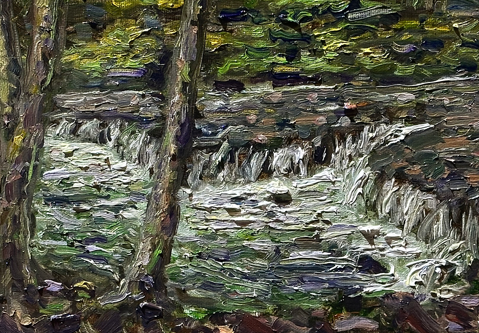 Painting at Rail Gap Across All Seasons