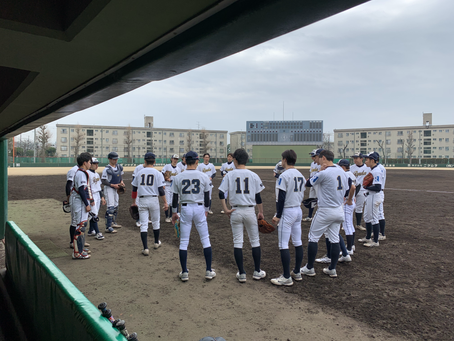 大学軟式野球 春のリーグ戦⚾️