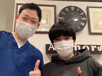 足首捻挫が良くなった患者さんから嬉しいお声をいただきました