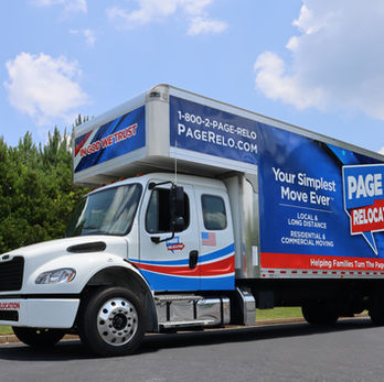Page Relocation Moving Truck