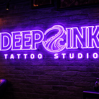 Deep Ink Neon Sign
