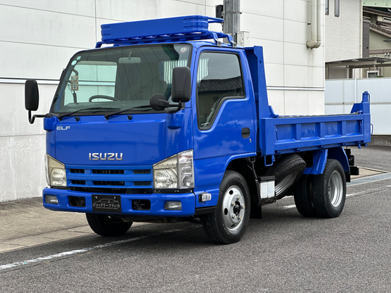 いすが エルフトラック 強化ダンプ高床 2トン 5速ミッション