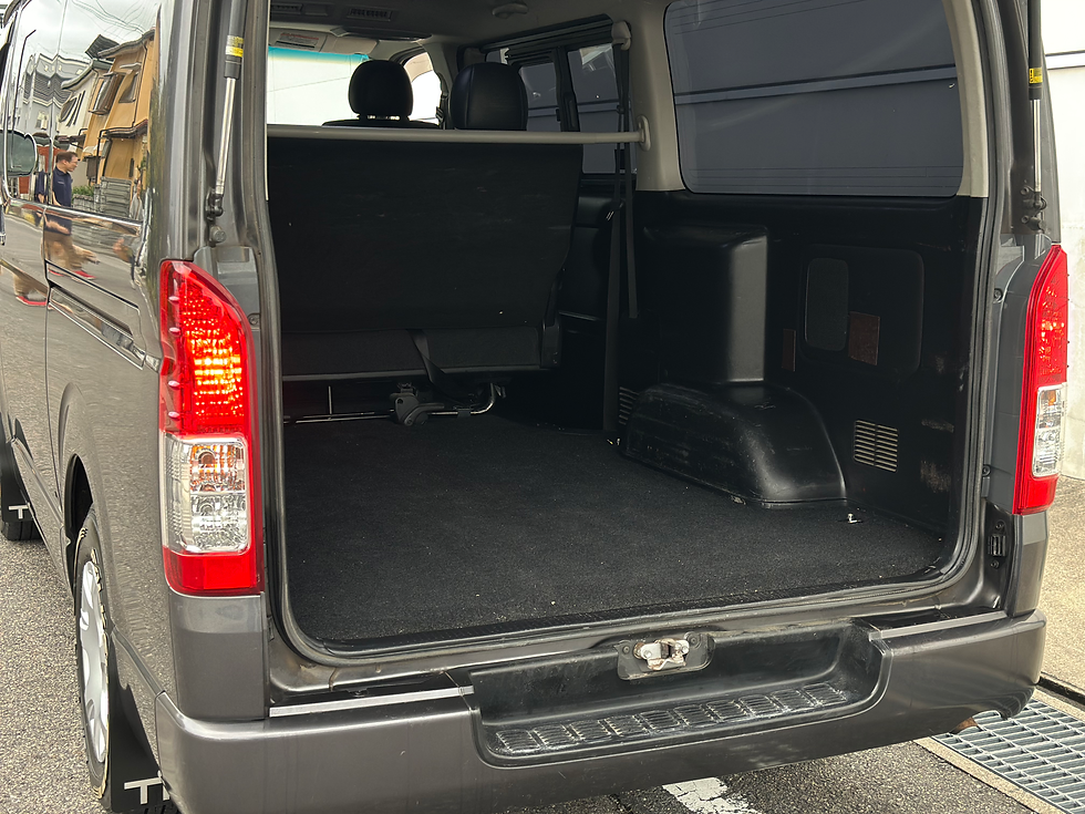Thumbnail: Toyota Hiace Van Long 4WD Dark Prime Super GL