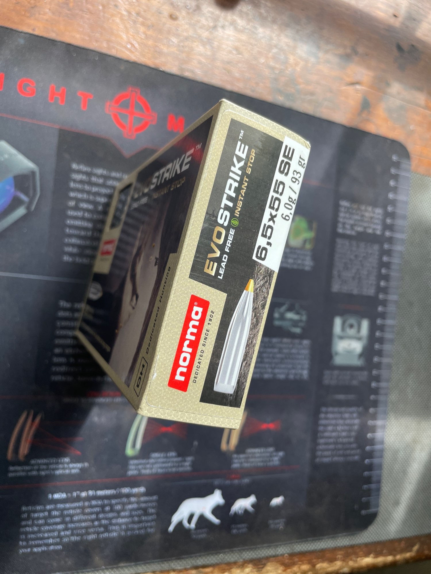 6.5 x 55 Norma 93gr Non toxic