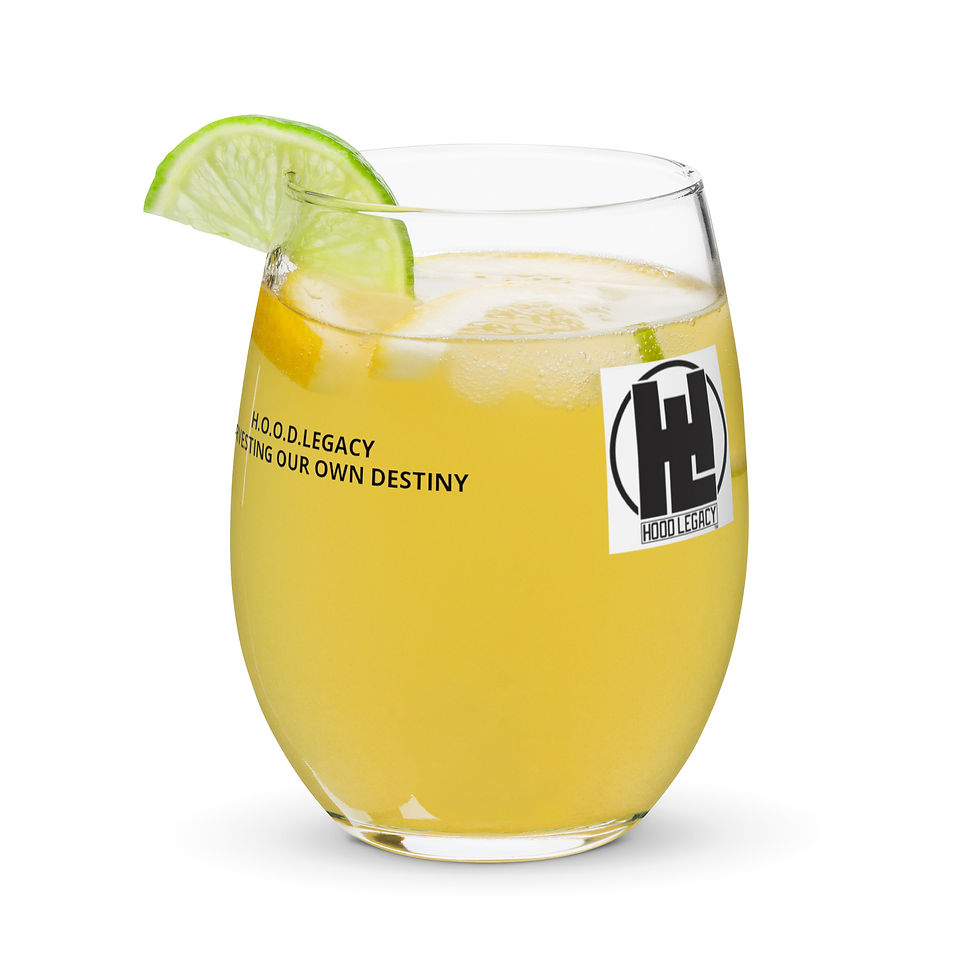 Thumbnail: H.O.O.D.LEGACY Stemless wine glass