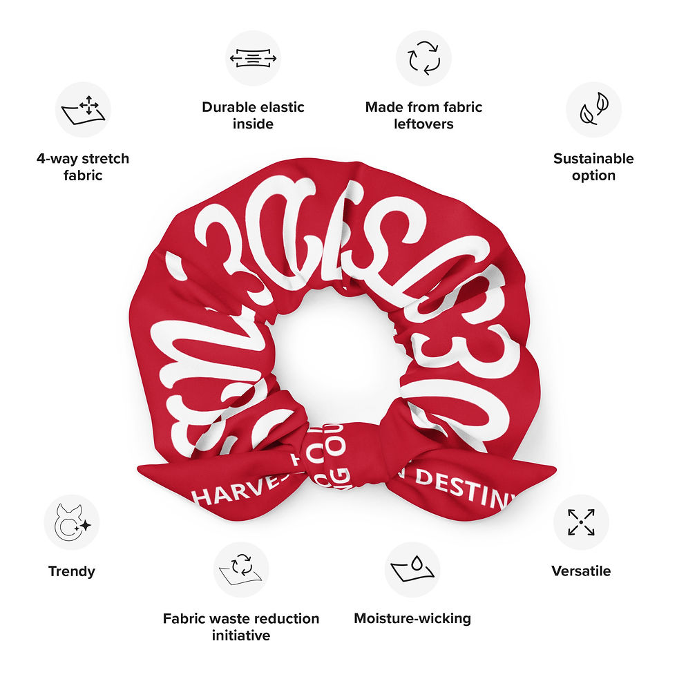 WESTSIDE CUBS Recycled Scrunchie