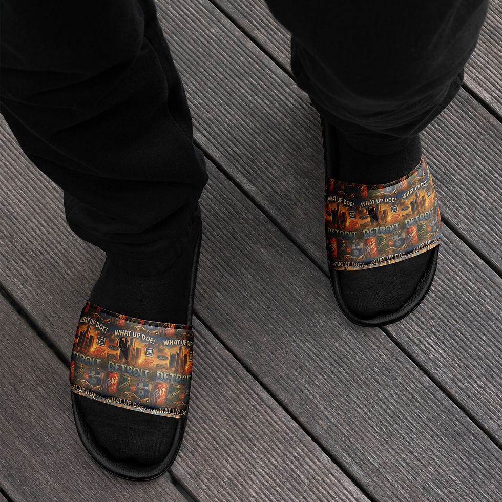 Thumbnail: WHAT UP DOE Men’s slides