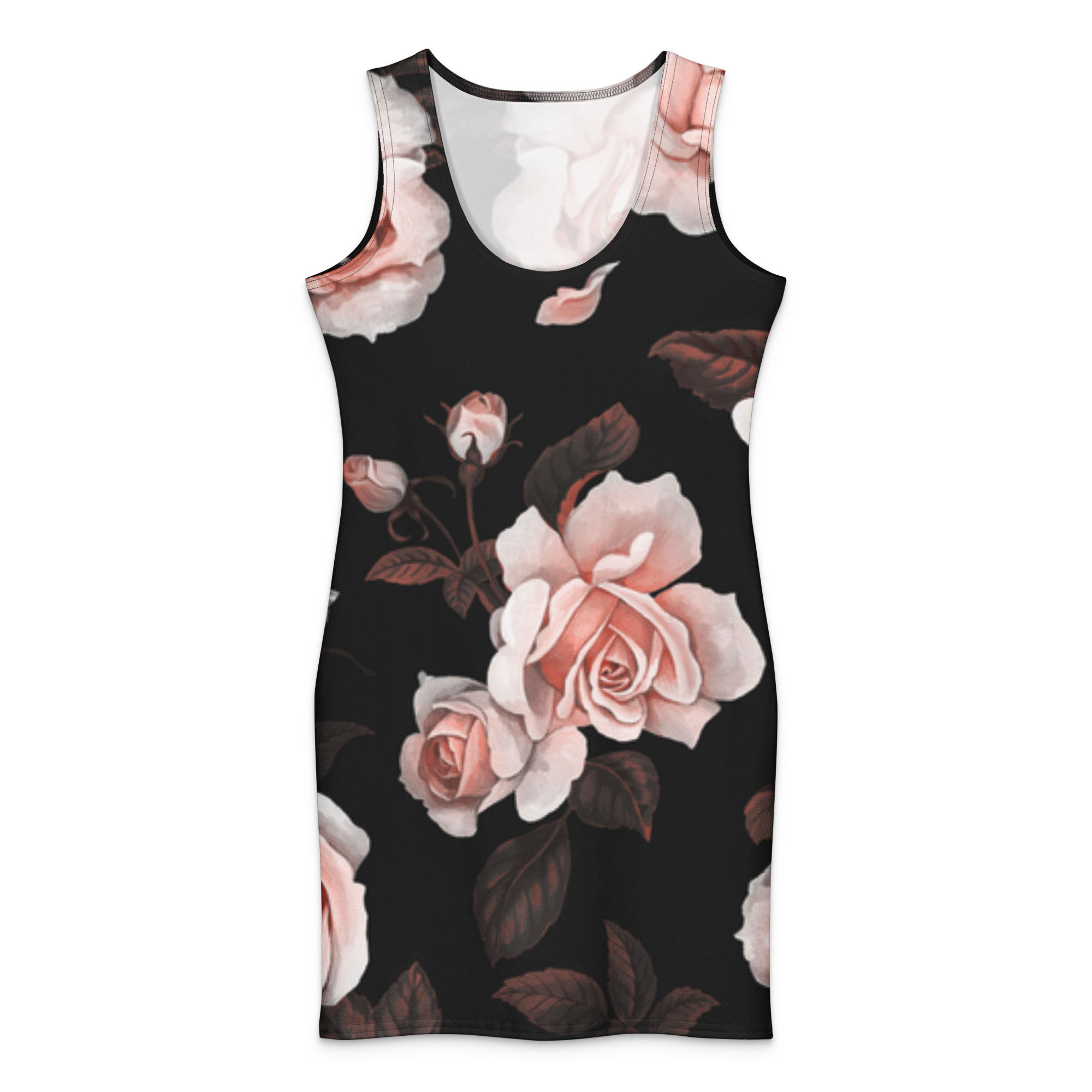 ROSE Cotton bodycon dress