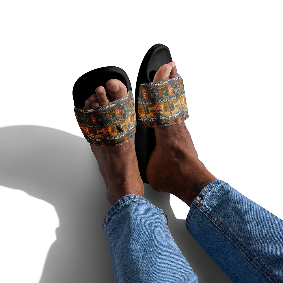 Thumbnail: WHAT UP DOE Men’s slides