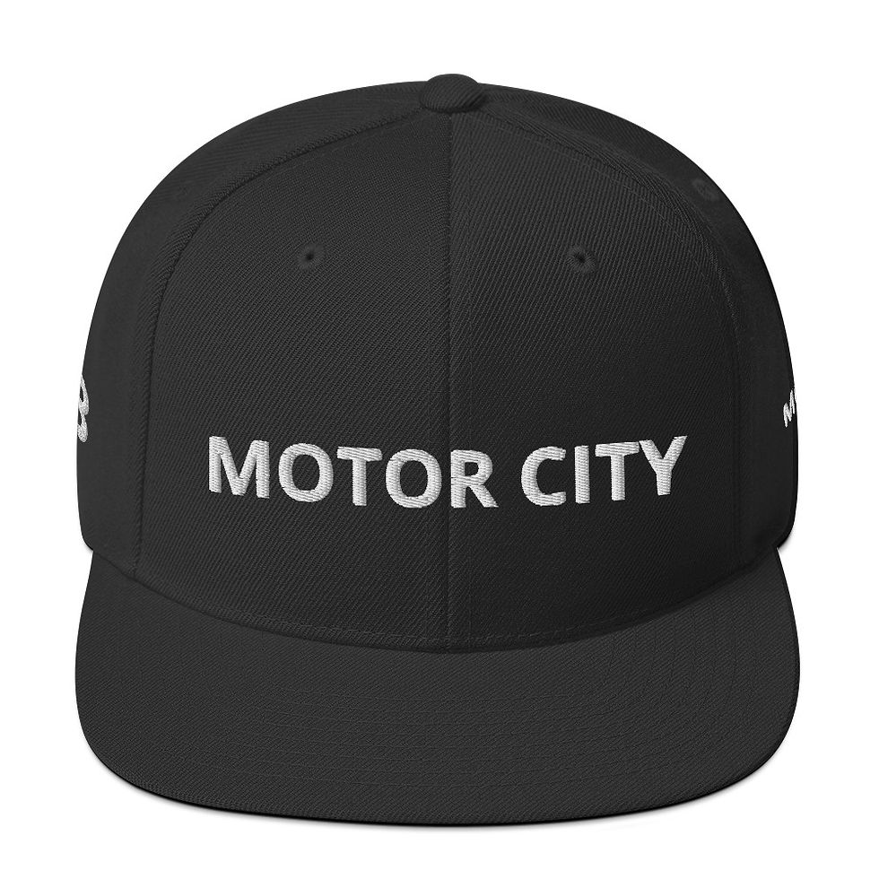 섬네일: Snapback Hat Motor City313 Motown 