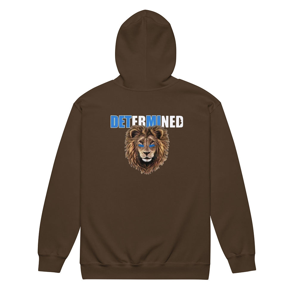 Miniatură: Detroit Determined zip hoodie 