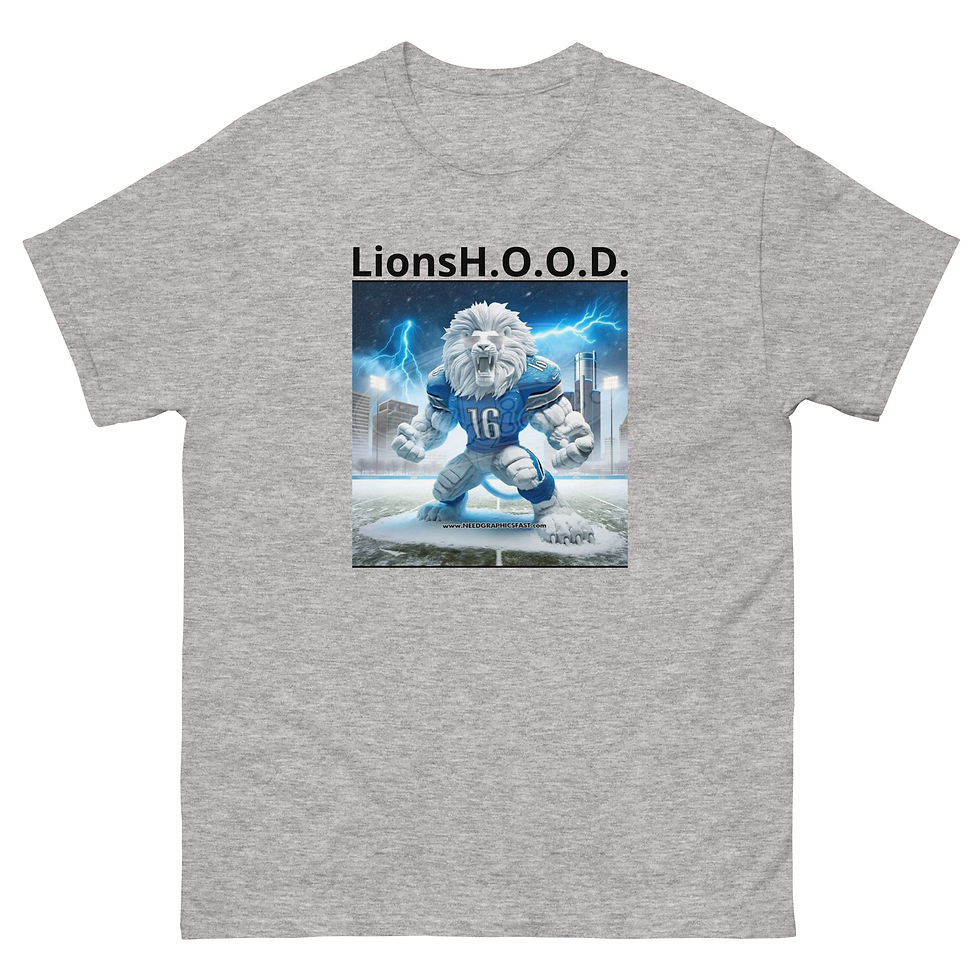 Miniaturebillede: LionsH.O.O.D. Tshirt