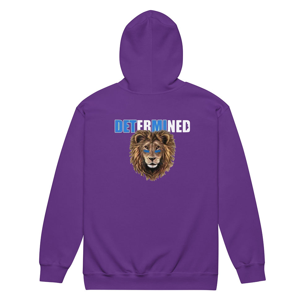 Thumbnail: Detroit Determined zip hoodie 