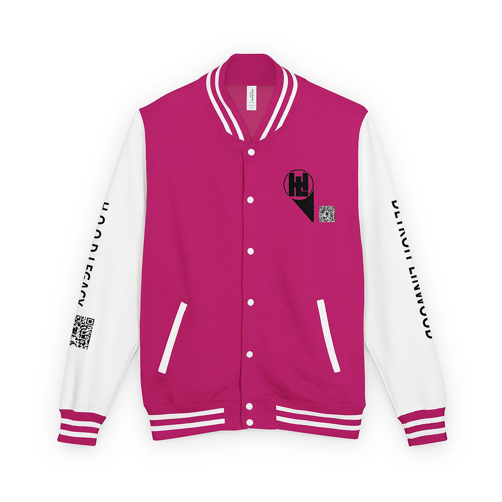 Thumbnail: HOODLEGACY Heavyweight letterman jacket 