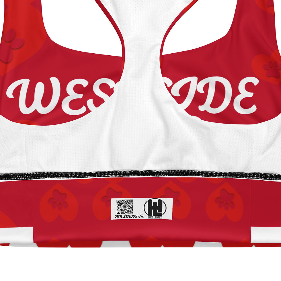 Thumbnail: WESTSIDE CUBS Longline Sports Bra 