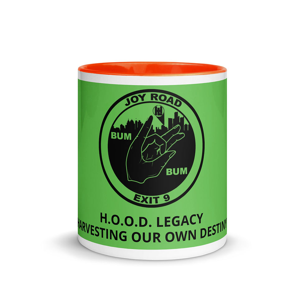 תמונה ממוזערת: Detroit Joy Road Mug with Color Inside