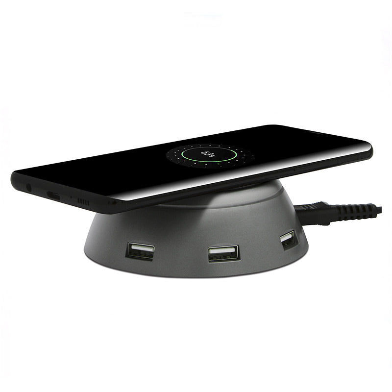 Thumbnail: Merry Go Around Qi Wireless Charger With 6 USB Ports