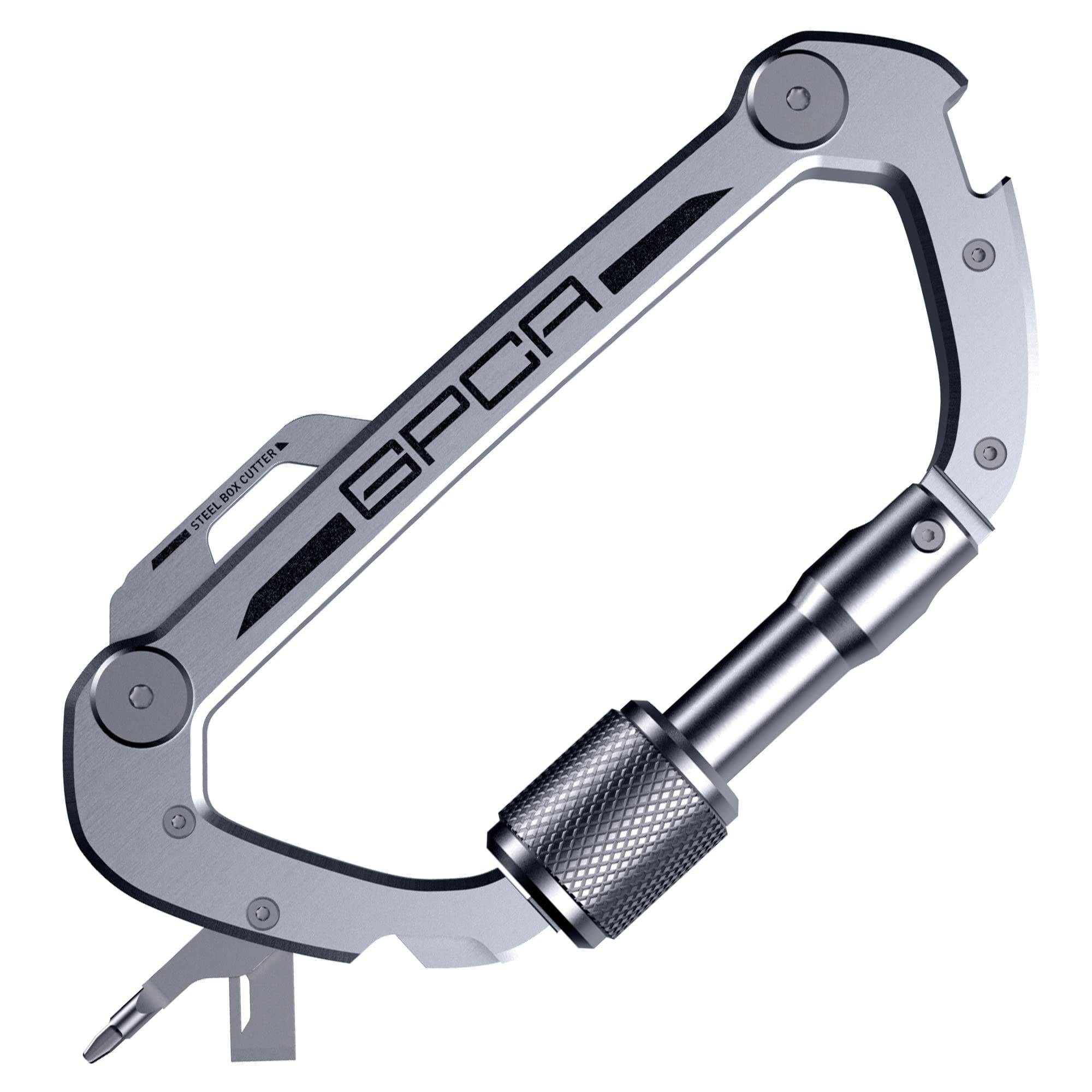 GPCA Carabiner Keychain Clip Key Organizer Key Ring car Key Holder Multi Tool ED
