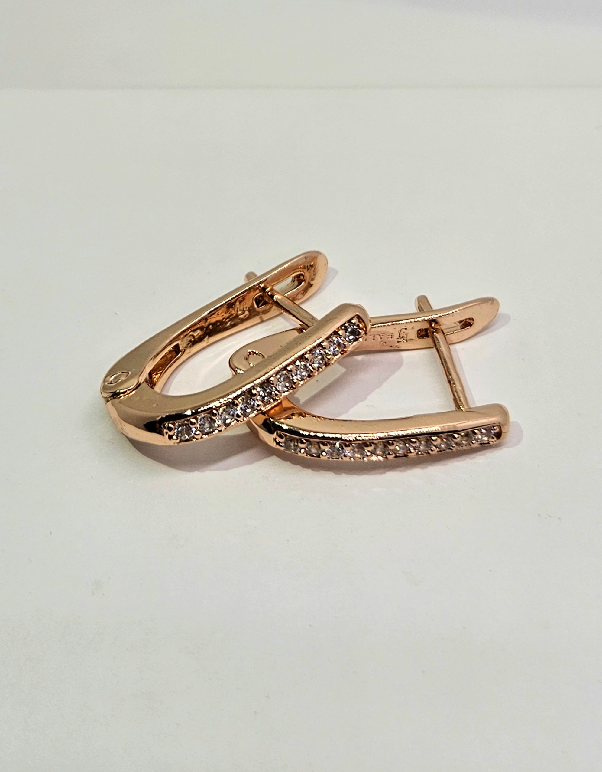 Gareni rinķīšu tipa auskari