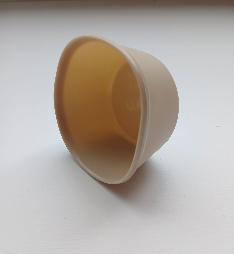 Thumbnail: Melii Luxe Silicone Food Cup - Soft Brown