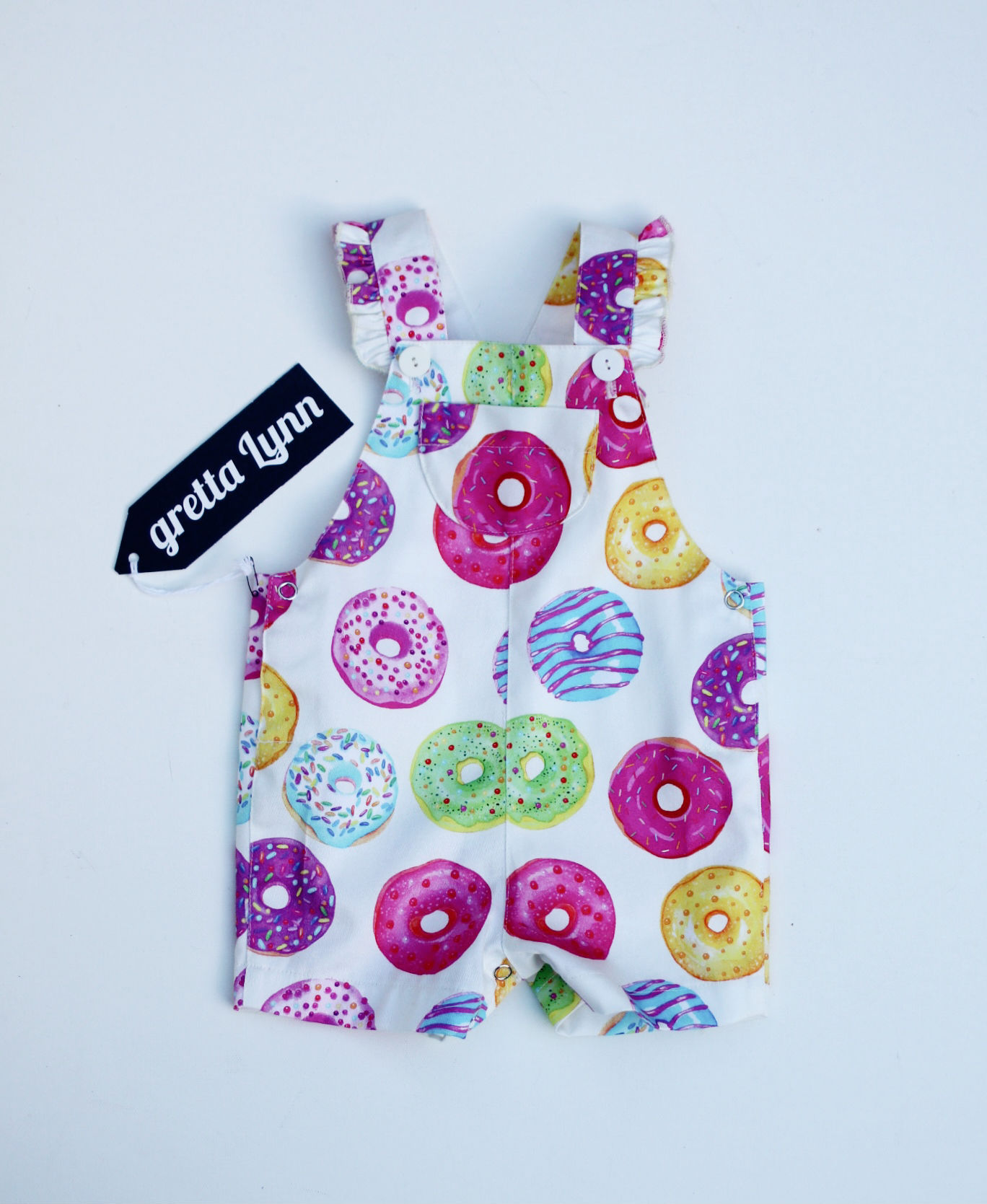  Donuts and Sprinkles Overalls