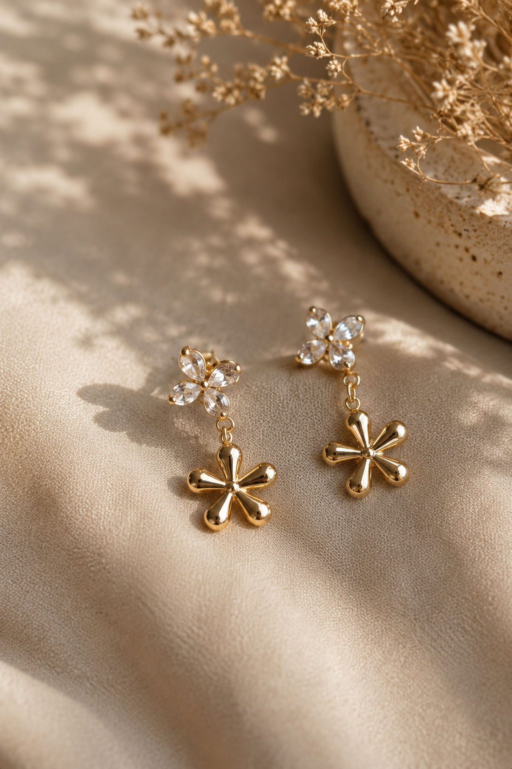 Bloom flowers earings 