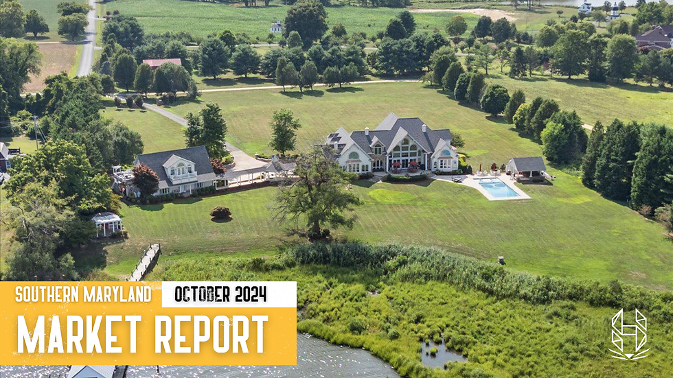 The Southern Maryland Real Estate Highlights: October 2024 Market Report