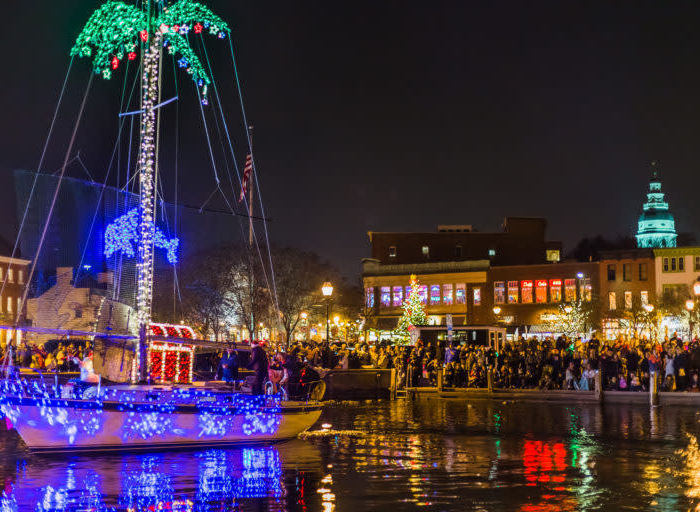 Lighted boat parades on the Bay & rivers
