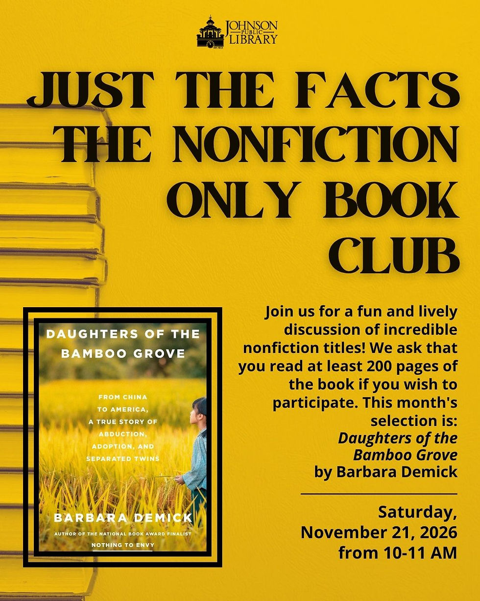 Just the Facts: The Nonfiction Only Book Club