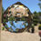 Thumbnail: Vintage CLEAR faceted cut solid crystal "sun catcher" prism Feng Shui