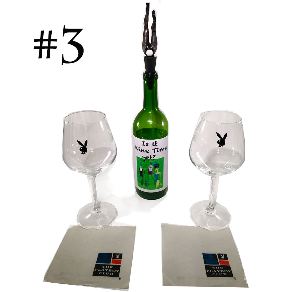 #3 OOAK Funny Bunny  Vintage & hand crafted wine accessories collection