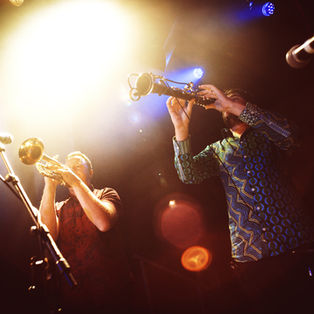 Dave Orchant, trumpet, and Steve Levi-Kallin, clarinet